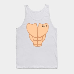 Six Pack I'm 13th Birthday Funny Boy Kids Tank Top